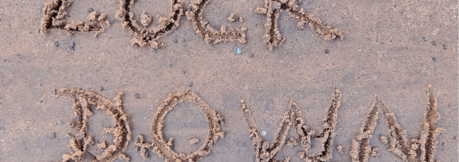 Words in sand